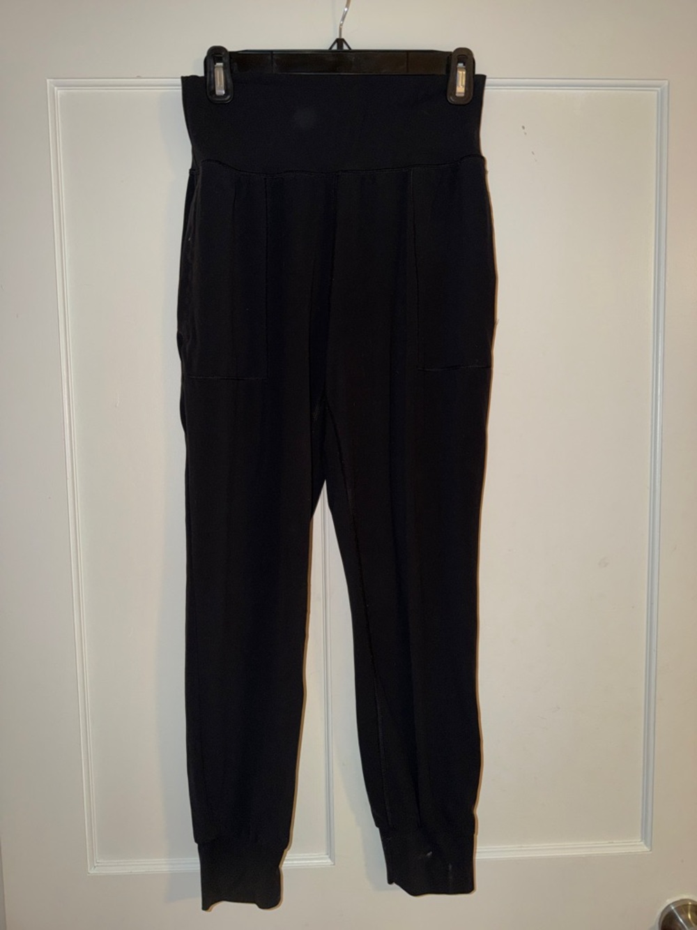 Athleta Black High-Waist Jogger Pants